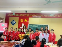 Hình ảnh học sinh và giáo viên nhà trường
